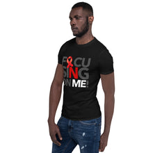 Load image into Gallery viewer, Focusing On Me Designz T-Shirt - Red &amp; White - Heart Disease Awareness Support Tee