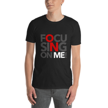 Load image into Gallery viewer, Focusing On Me Designz T-Shirt - Red, White &amp; Grey