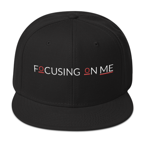 Snapback Hat - Focusing On Me Logo