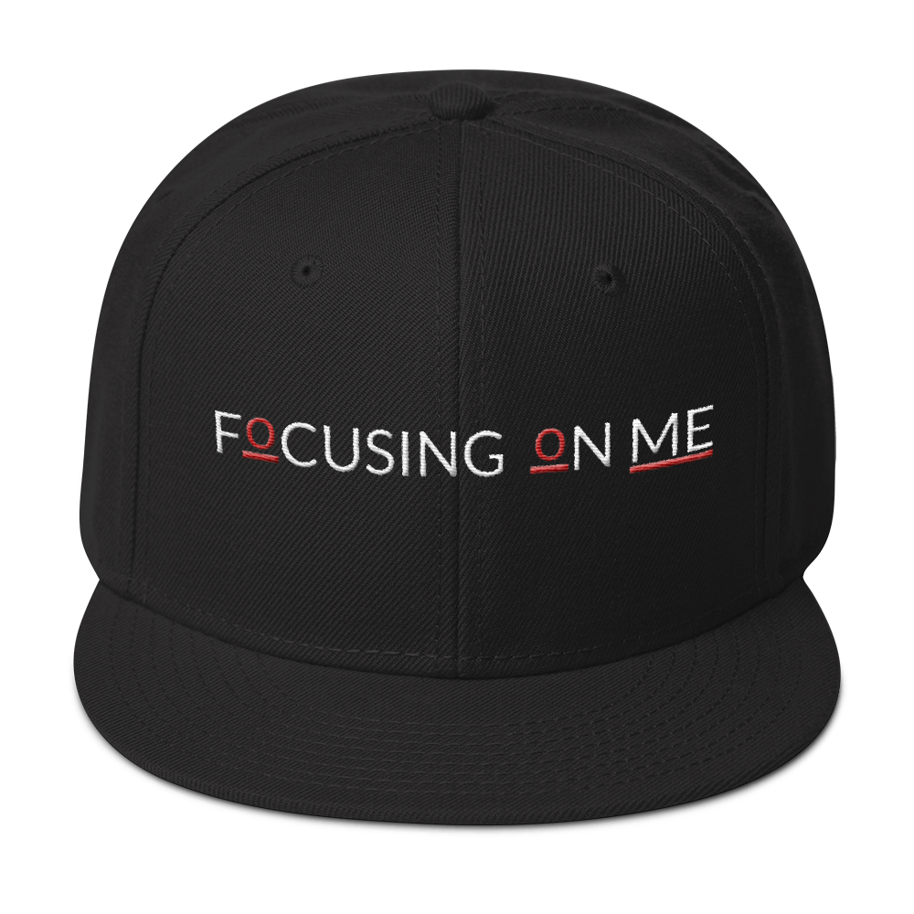 Snapback Hat - Focusing On Me Logo