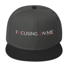 Load image into Gallery viewer, Snapback Hat - Focusing On Me Logo