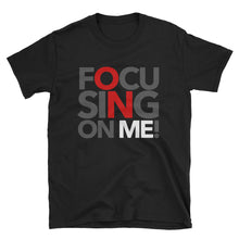 Load image into Gallery viewer, Focusing On Me Designz T-Shirt - Red, White &amp; Grey