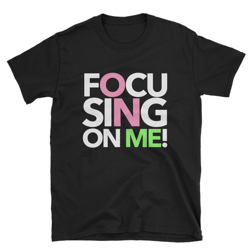 Focusing On Me Designz T-Shirt - Pink & Green