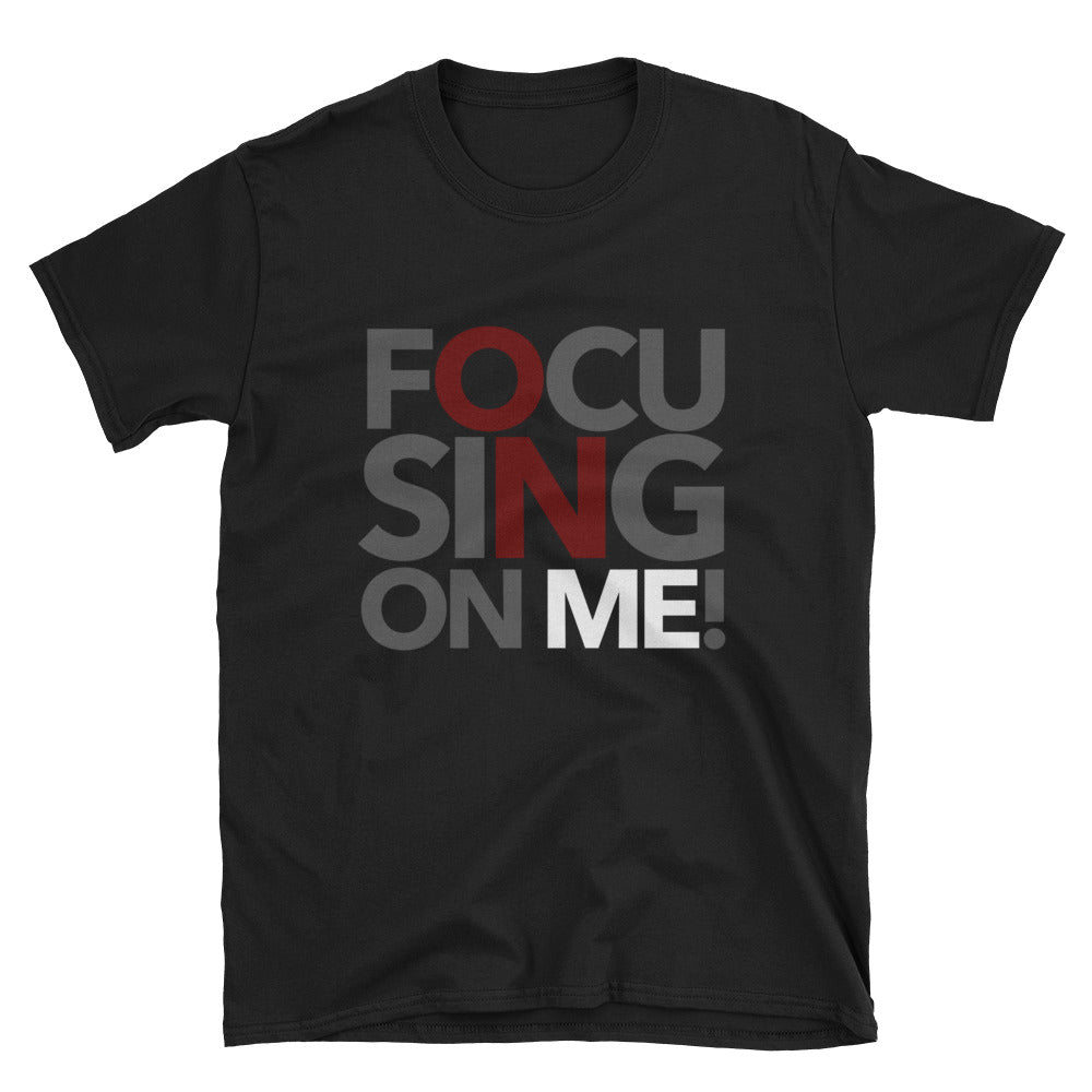 Focusing On Me Designz T-Shirt - Maroon