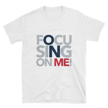 Load image into Gallery viewer, Focusing On Me Designz T-Shirt - Patriots Silver, Blue &amp; White